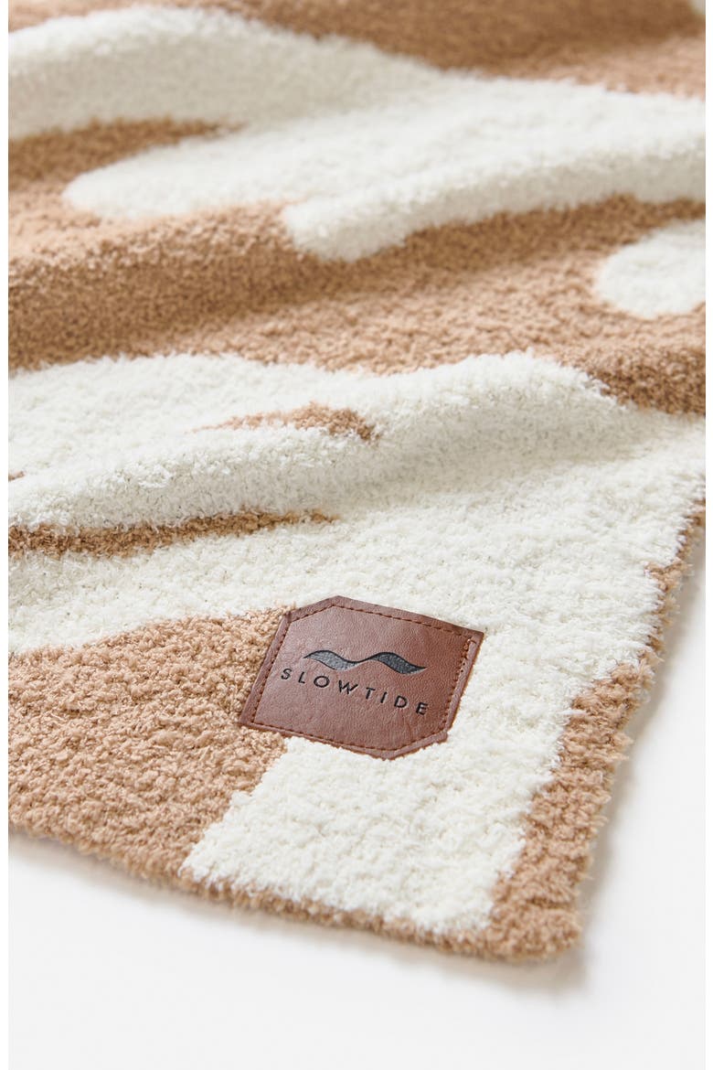 Kingston Cozy Knit Throw Blanket, Alternate, color, MOCHA