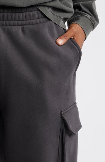 Fleece Cargo Pants