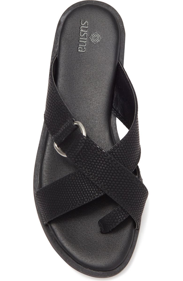 Susina<sup>®</sup> Carol Toe Loop Sandal, Alternate, color,
