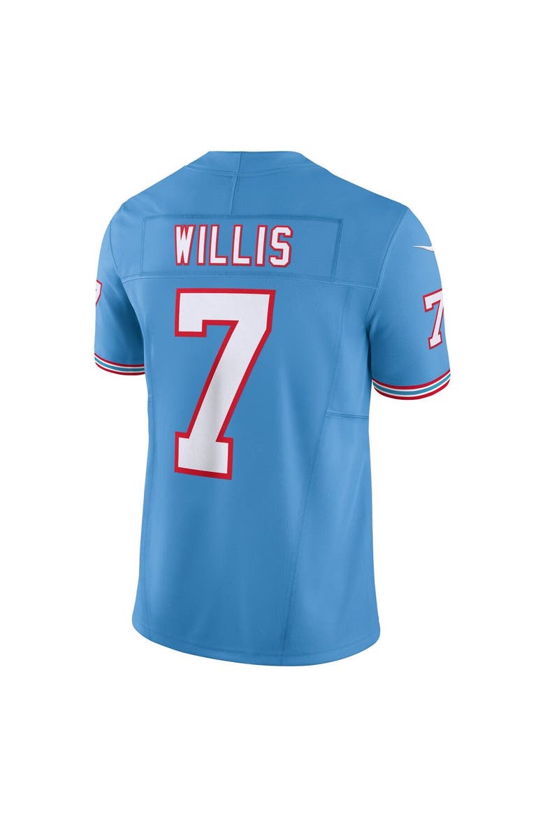 Men's Nike Malik Willis Light Blue Tennessee Titans Vapor F.U.S.E. Limited Jersey, Alternate, color, Light Blue