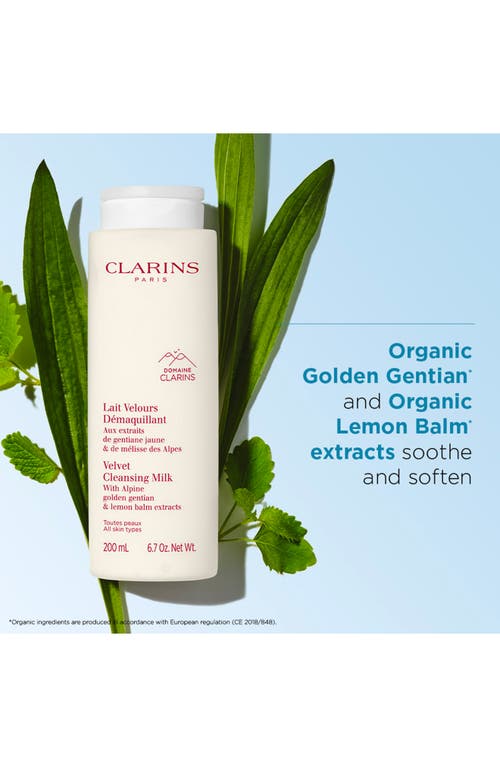 Clarins Velvet Hydrating Cleansing Milk Refill (limited Edition) $68 Value In No Color