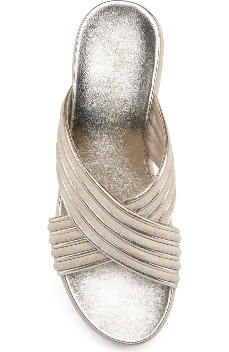 ZZDNU JSlides Footwear Jslides Quiana Sandal, Alternate, color, Sand Light Gold