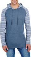 BURNSIDE Raglan Sleeve Hoodie