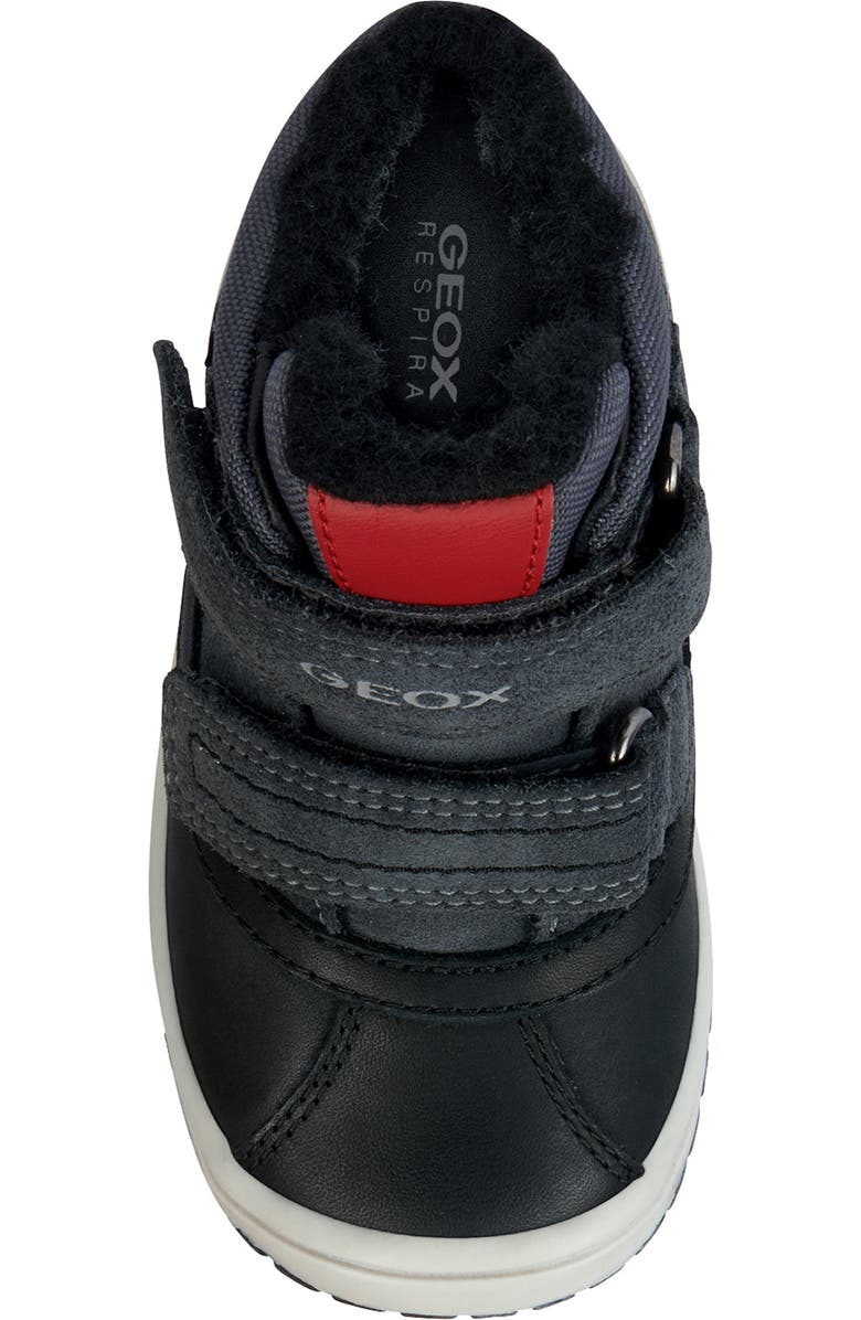 Geox Omar Waterproof Faux Fur Lined Boot, Alternate, color,