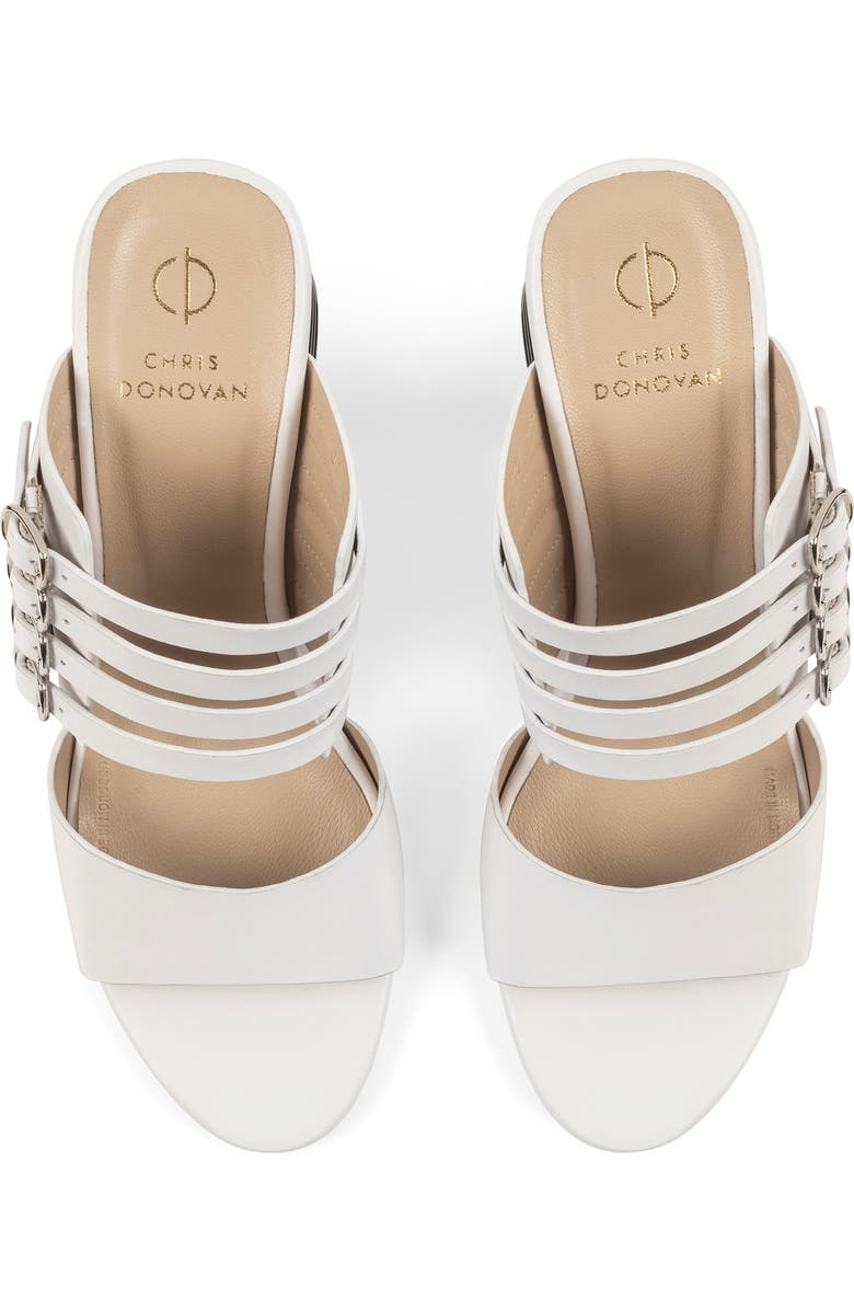 Chris Donovan Footwear Vessel Sandal, Alternate, color, White