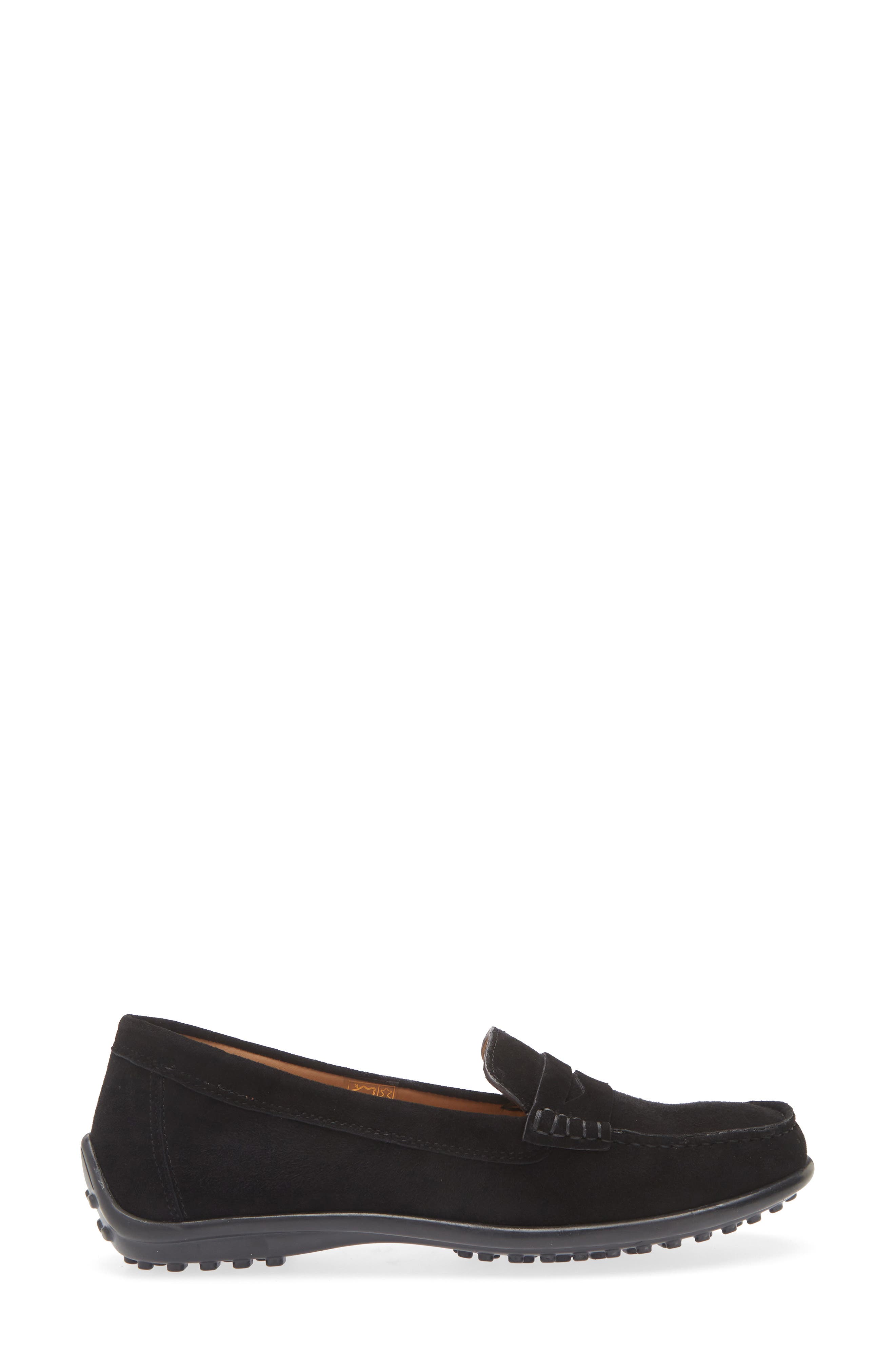 The FLEXX Winter Penny Loafer, Alternate, color, Black