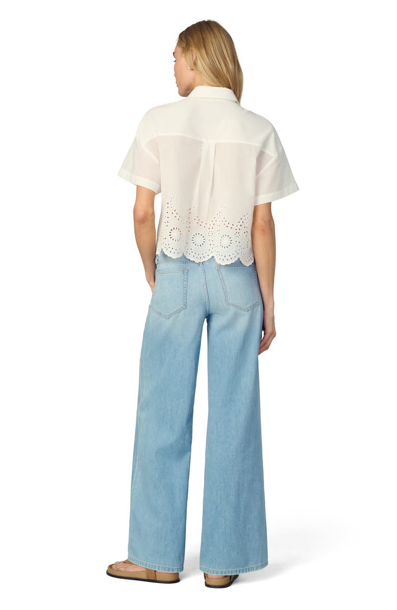 Joe's Jeans The Lou Lou Low Rise Wide Leg Jeans, Alternate, color, Delightful