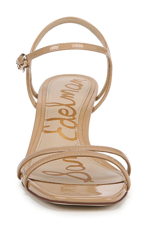 Sam Edelman Presley Strappy Sandal In Sienna Tan