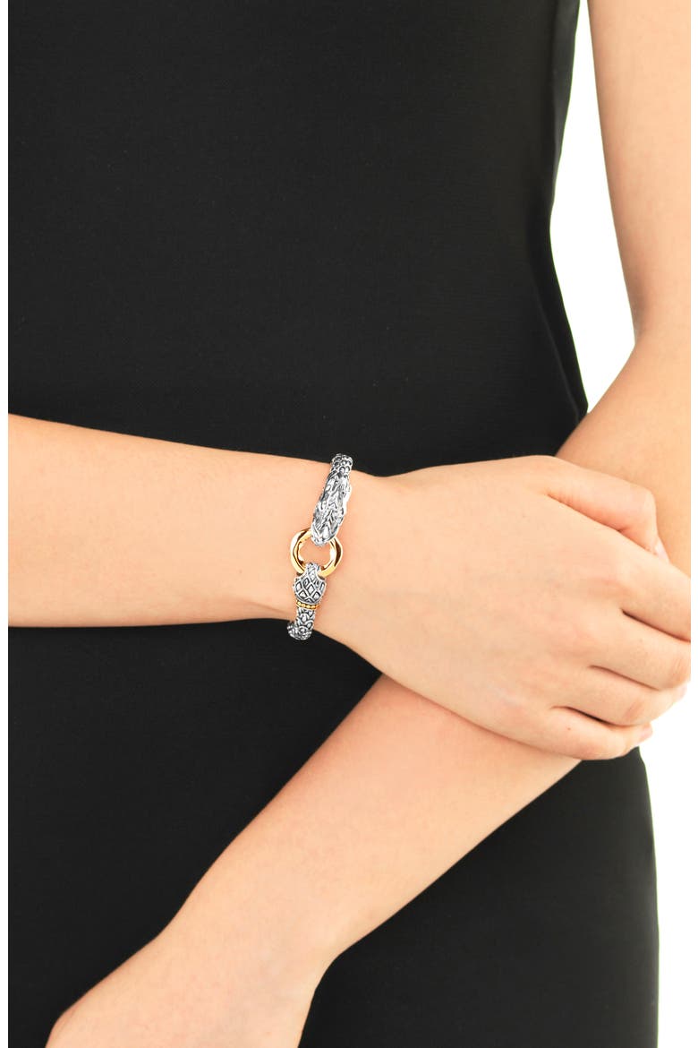 Legends Naga 6mm Station Bracelet, Alternate, color, SILVER