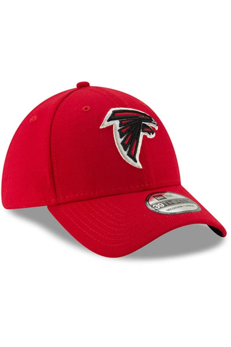 Men's New Era Red Atlanta Falcons 39THIRTY Flex Team Classic Hat, Alternate, color, Red