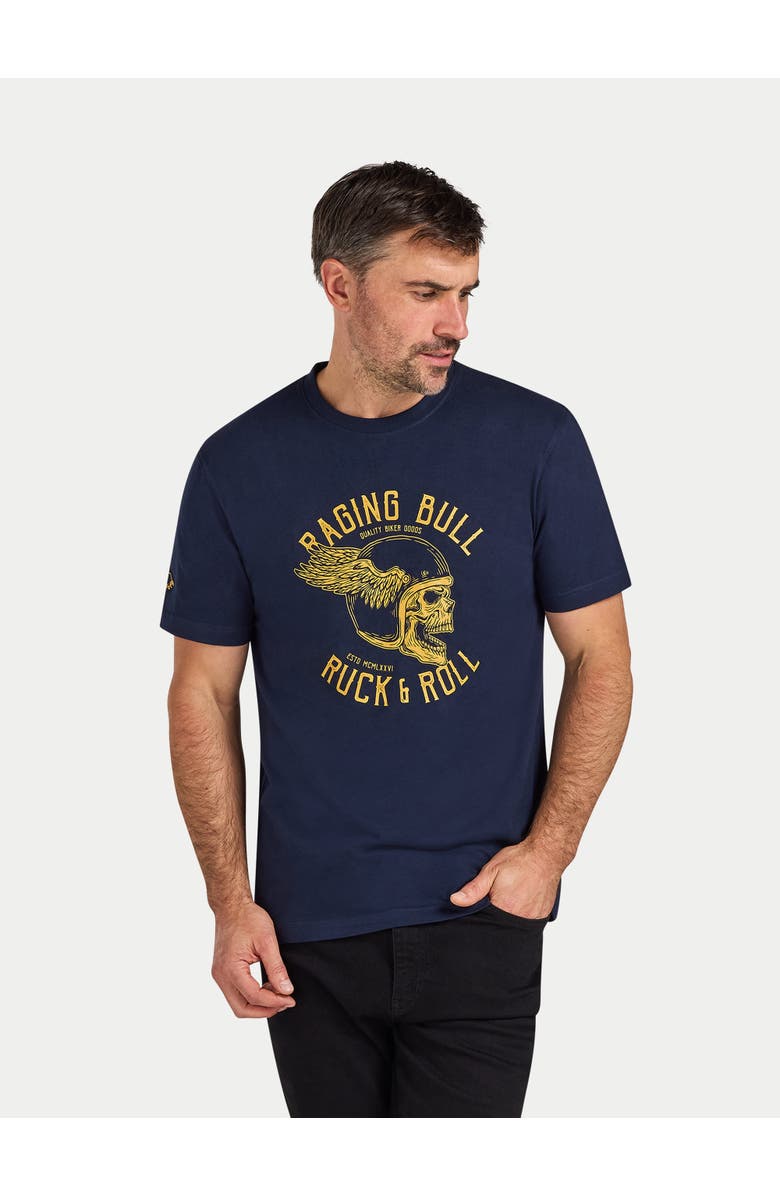 Raging Bull Ruck & Roll T-Shirt, Alternate, color, Navy