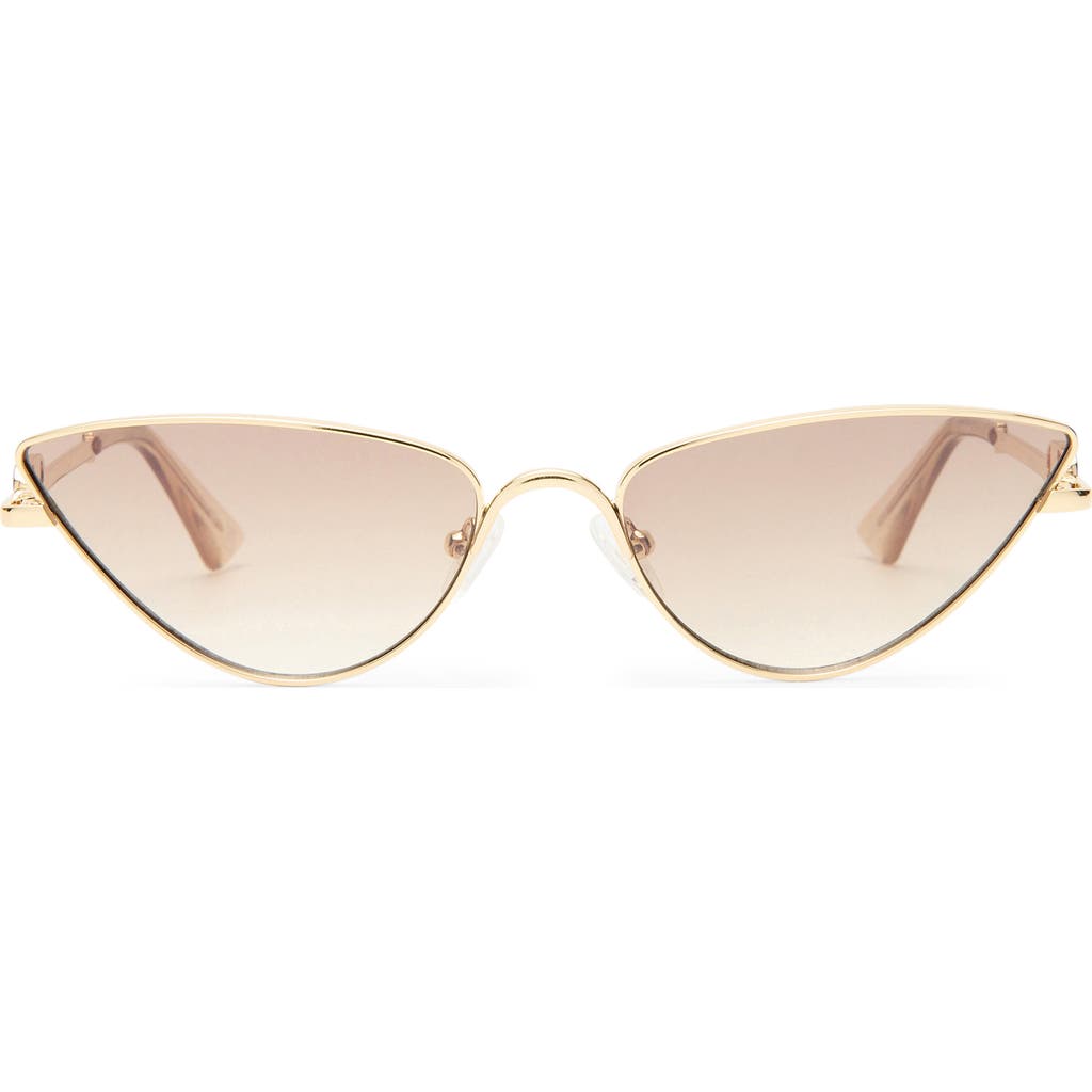 LE SPECS LE SPECS THE SOIREE 60MM MIRRORED CAT EYE SUNGLASSES