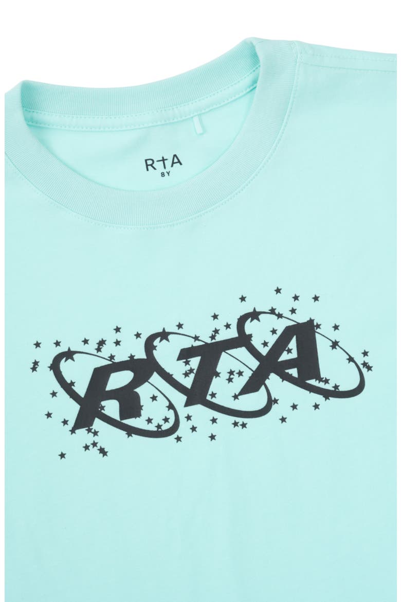 Kids' Lawson Cotton Graphic T-Shirt, Alternate, color, TURQUOISE PLANETARY RTA
