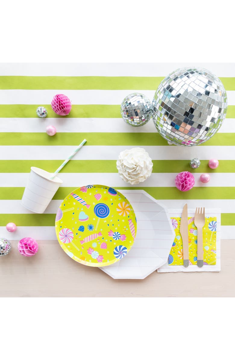Daydream Society It's A Birthday Candy Print Small Plates, Alternate, color, Assorted Pre-Pack