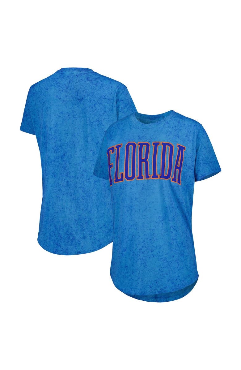 PRESSBOX Women's Pressbox Royal Florida Gators Southlawn Sun-Washed T-Shirt, Main, color, 