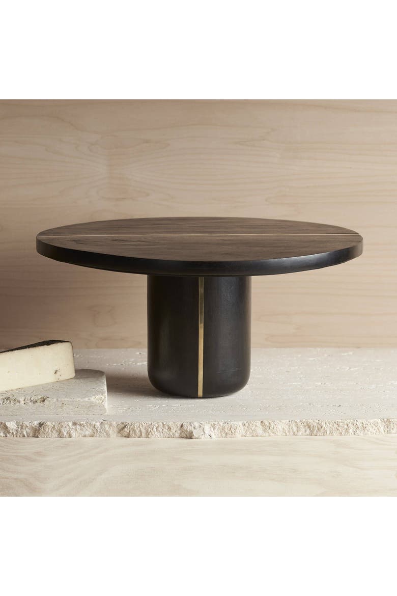 Large Pedestal, Main, color, Ebony