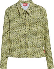 DIESEL® C-Elaz Trompe l
Oeil Jersey Shirt