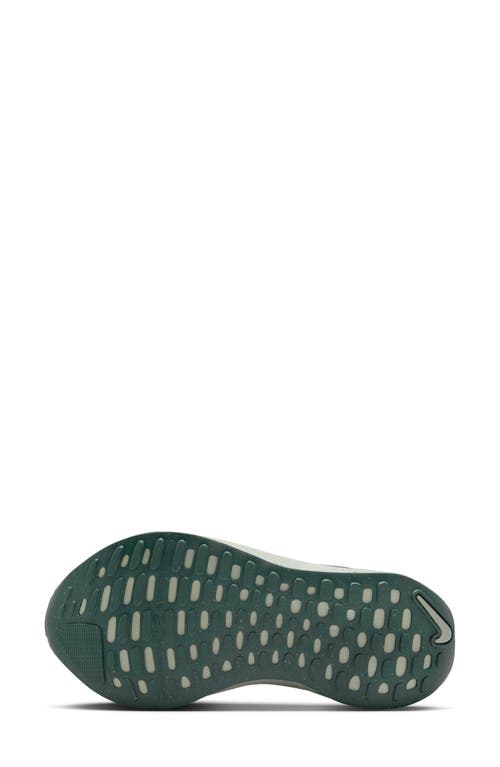 Nike Womens React Infinity Run Flyknit 4 In Vintage Green/bicoastal/jade