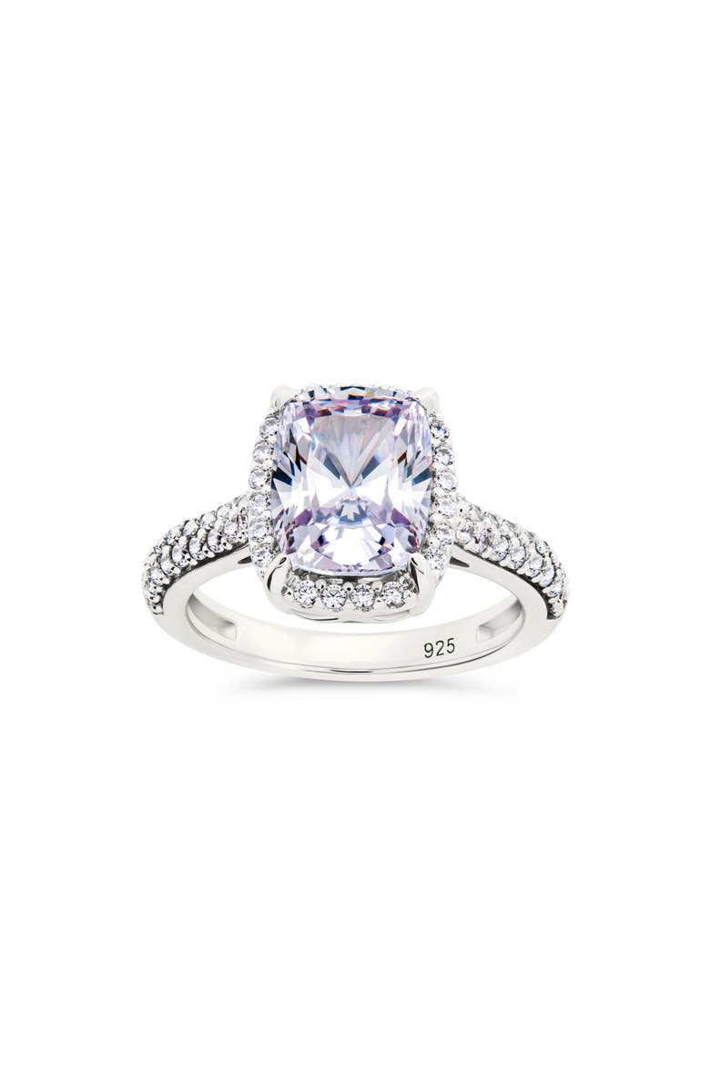 Radiant Cut Cubic Zirconia Ring video