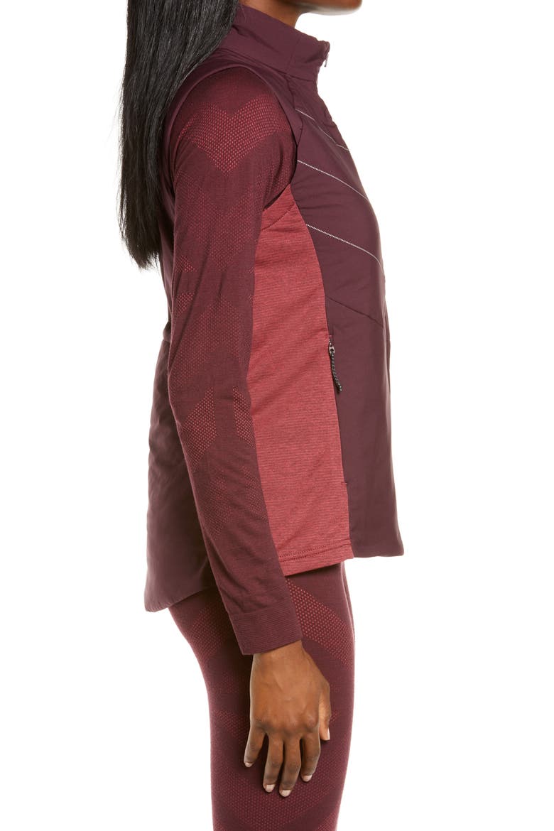 Run Easy S-Thermic Vest, Alternate, color, WINE TASTING