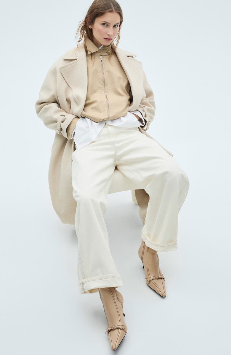 MANGO Bow Bootie, Alternate, color,