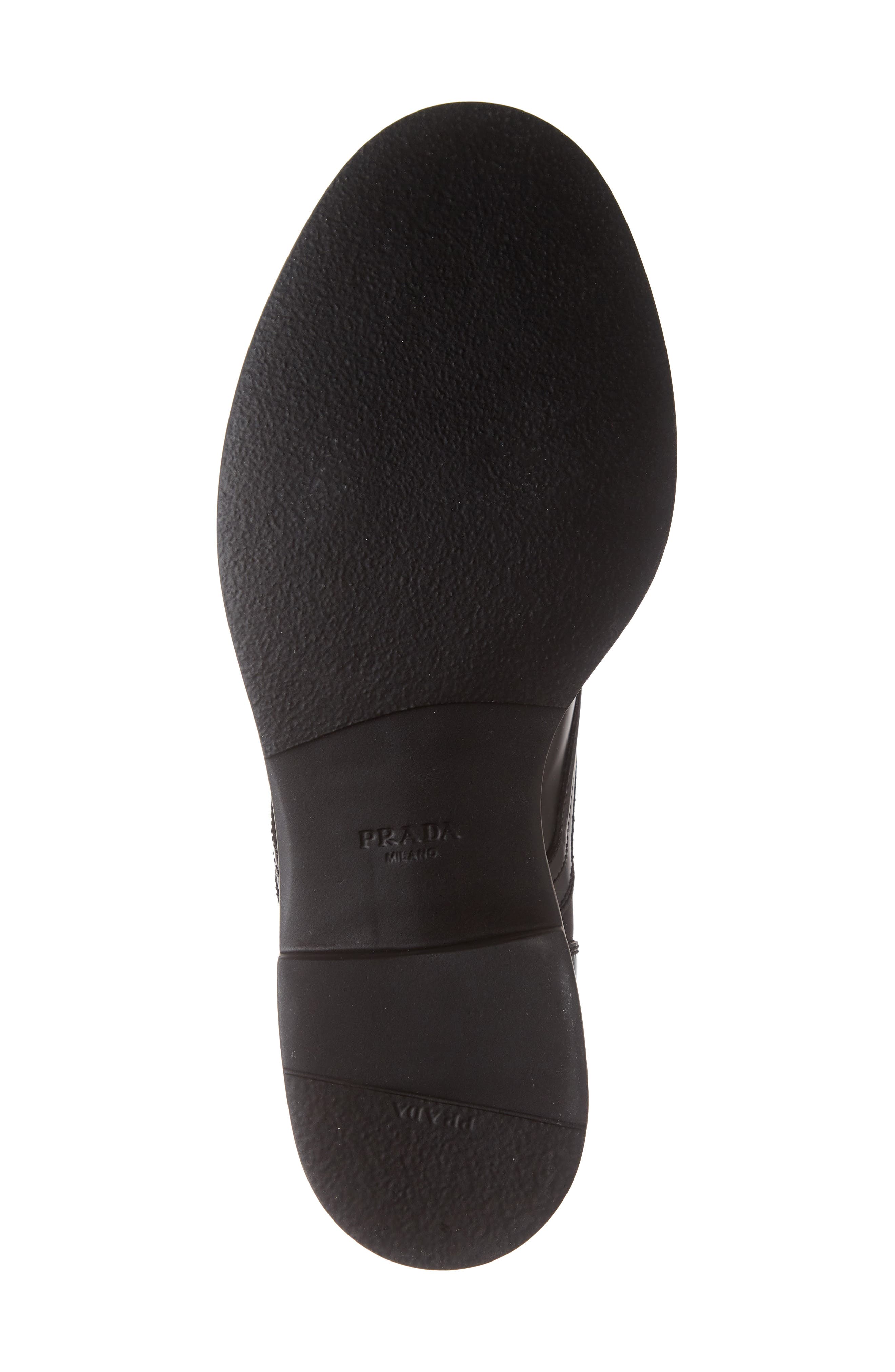 Prada Lug Sole Combat Boot, Alternate, color, 