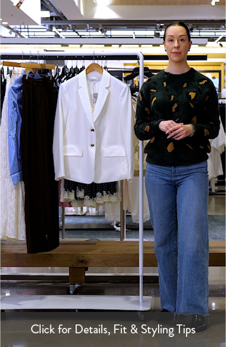 Two-Button Blazer, sales video thumbnail