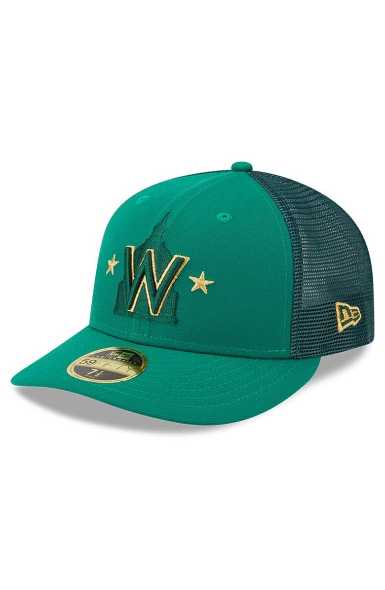 New Era Men's New Era Kelly Green Washington Nationals 2023 St. Patrick's Day Low Profile 59FIFTY Fitted Hat, Alternate, color,