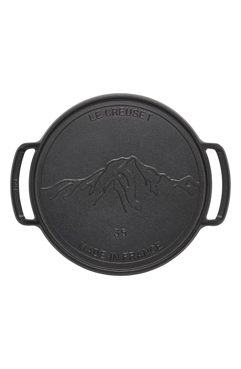 Le Creuset Alpine Pizza Pan, Alternate, color, Matte Black