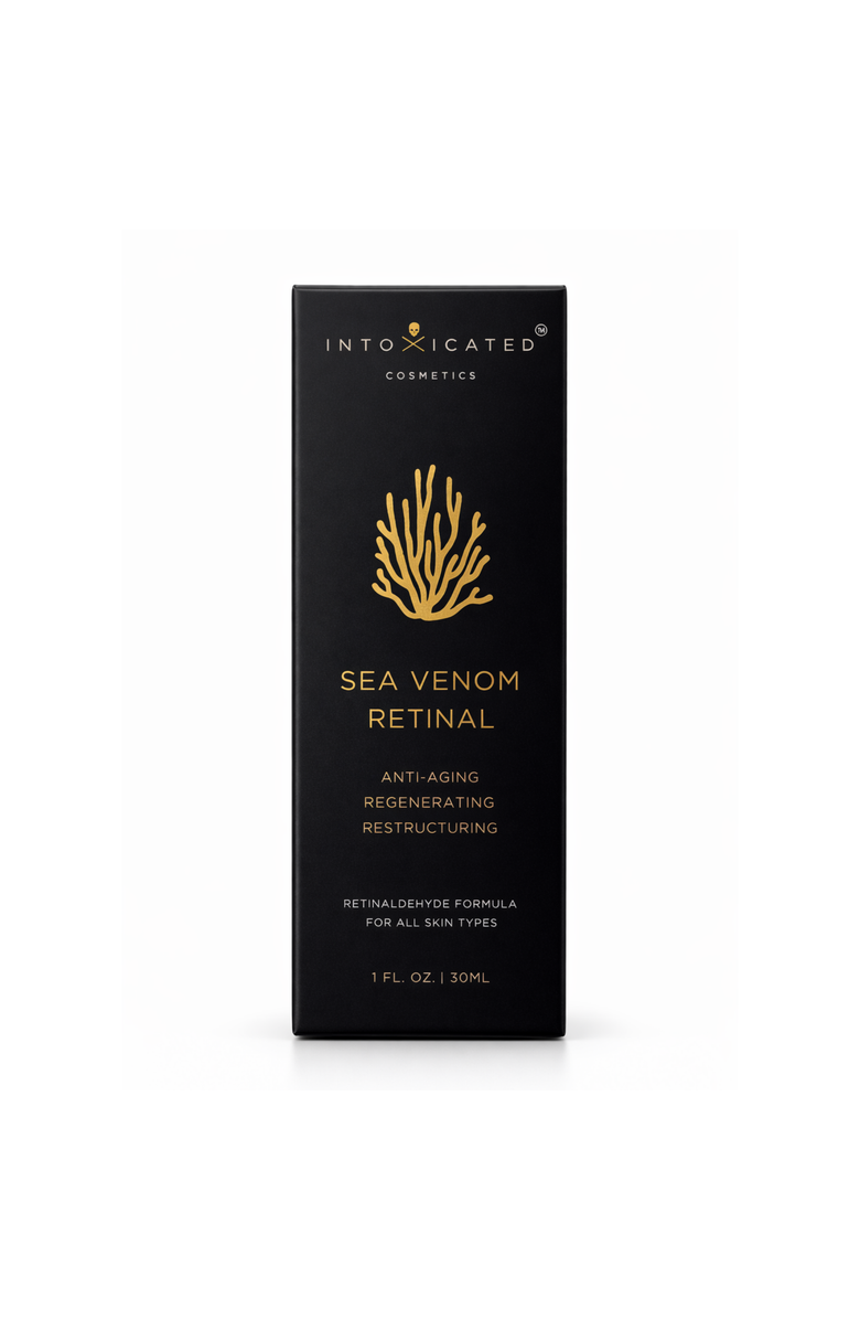 Intoxicated Cosmetics Sea Venom Retinal | 1fl.oz/30ml | Anti-Aging Time Released Retinaldehyde | Regenerating Sensamone P5 | Restructuring, Alternate, color, NO COLOR