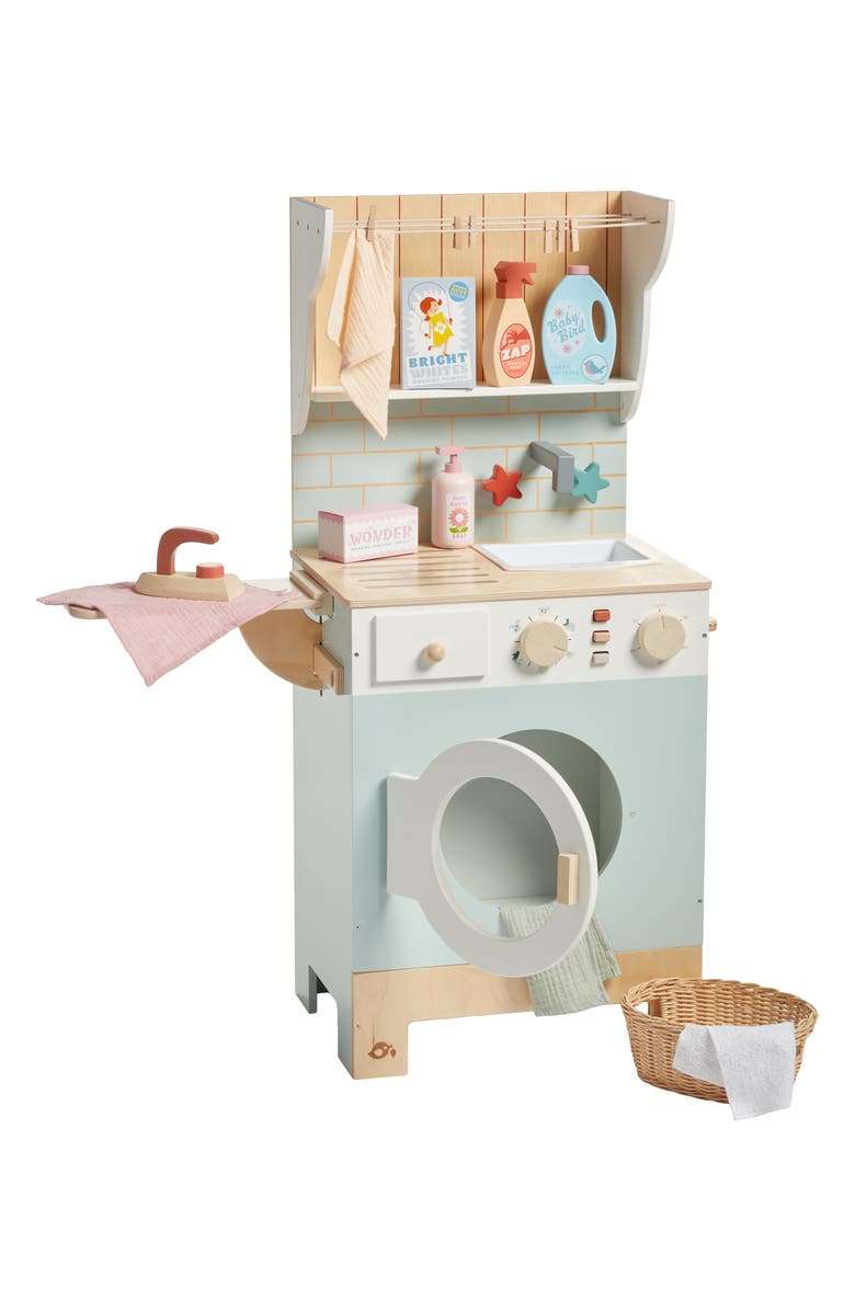 Tender Leaf Toys Laundrette Play Set, Alternate, color, Blue Multi