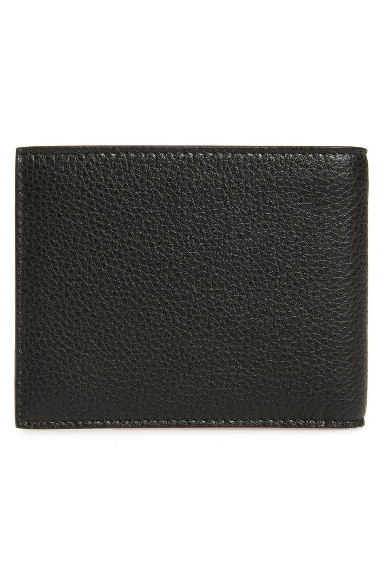 Coolcard Leather Wallet, Alternate, color, RED/ BLACK
