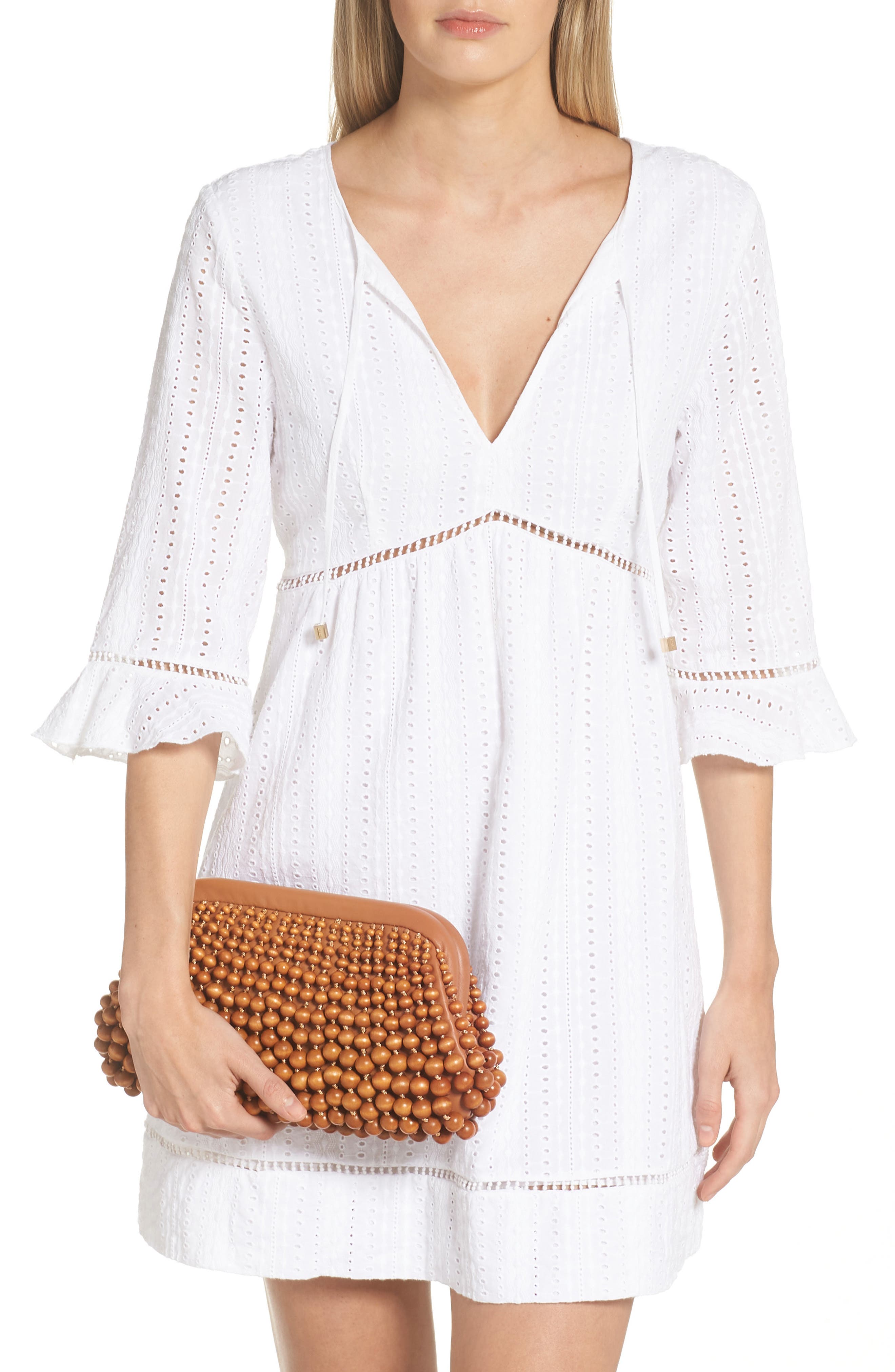 Cult Gaia Nia Clutch, Alternate, color, 