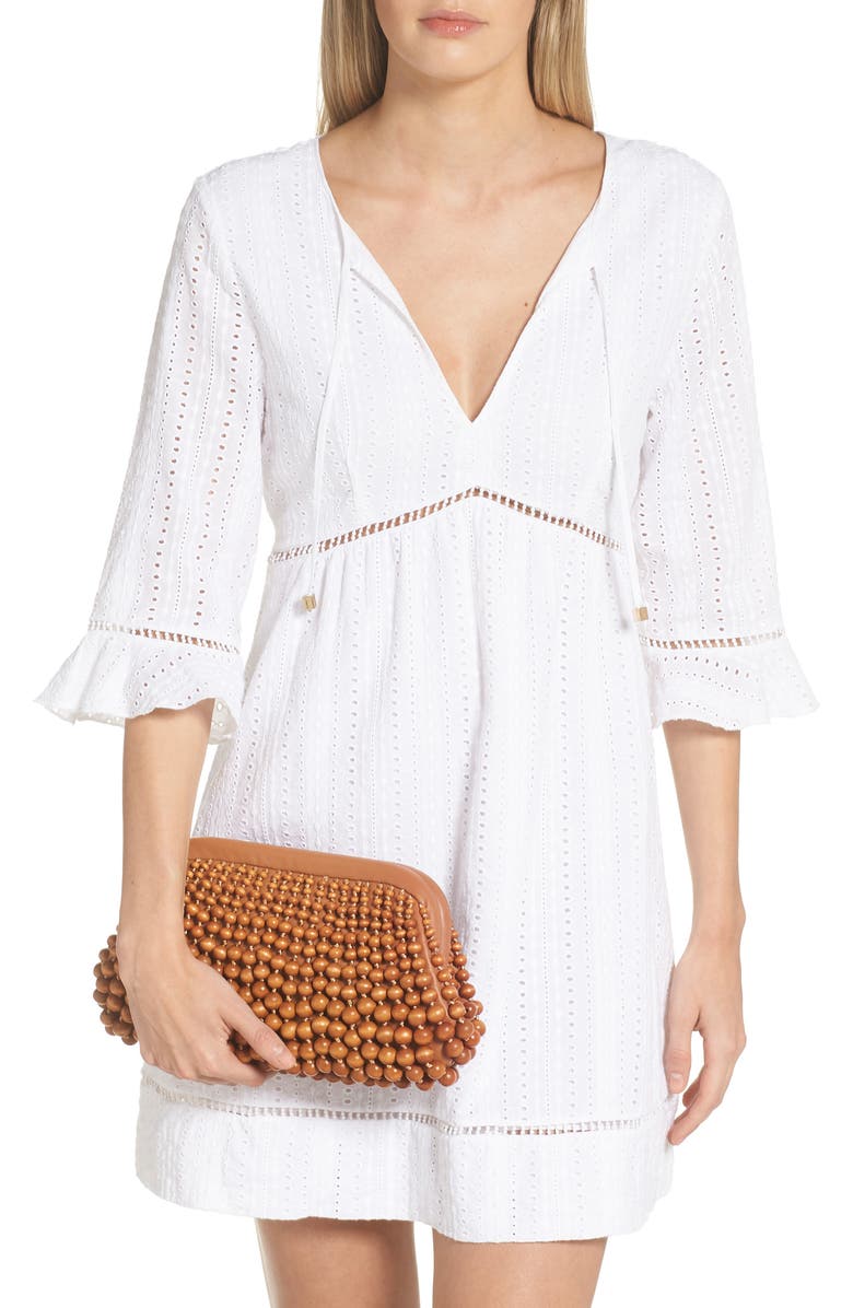 Cult Gaia Nia Clutch, Alternate, color,