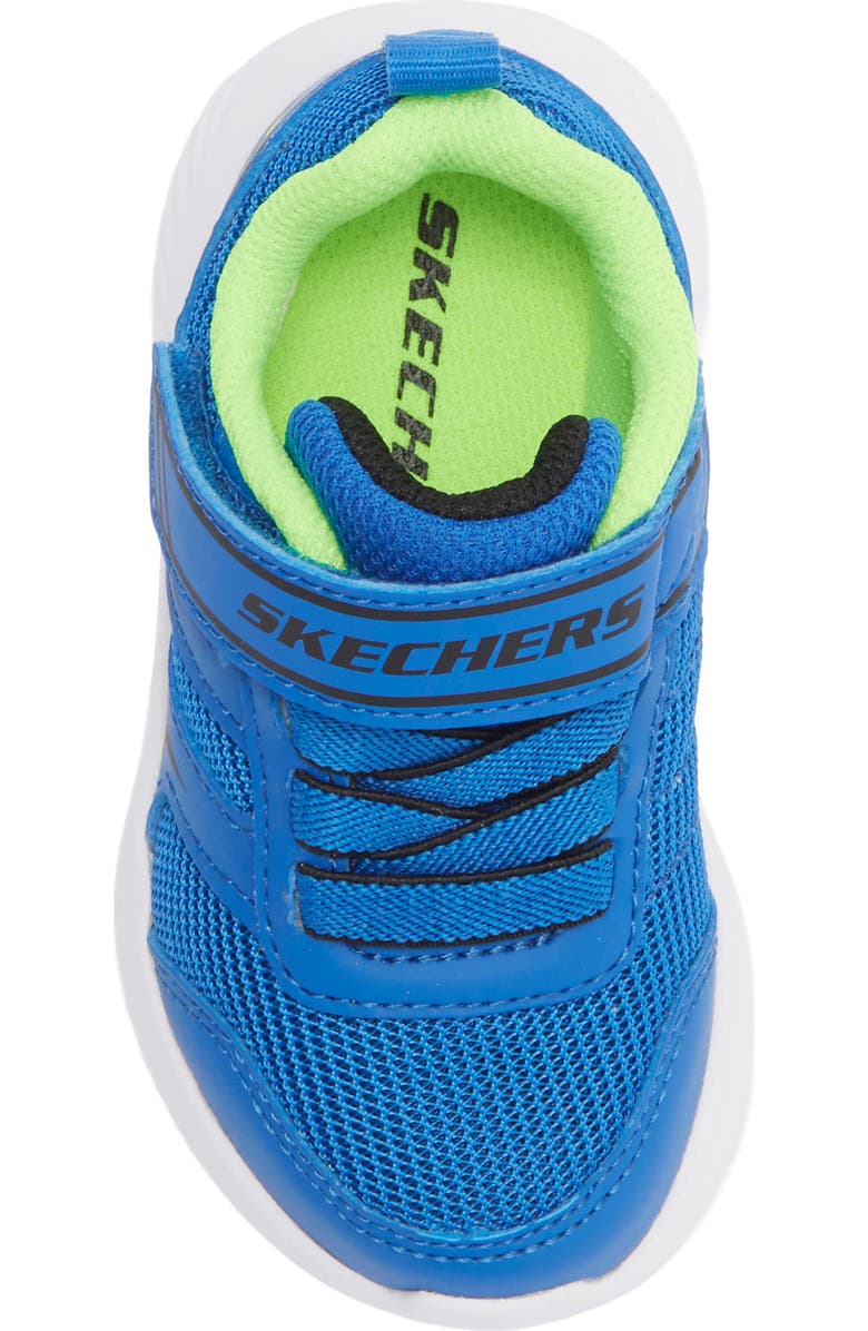 SKECHERS Kids' Bounder Sneaker, Alternate, color, Blue/Lime