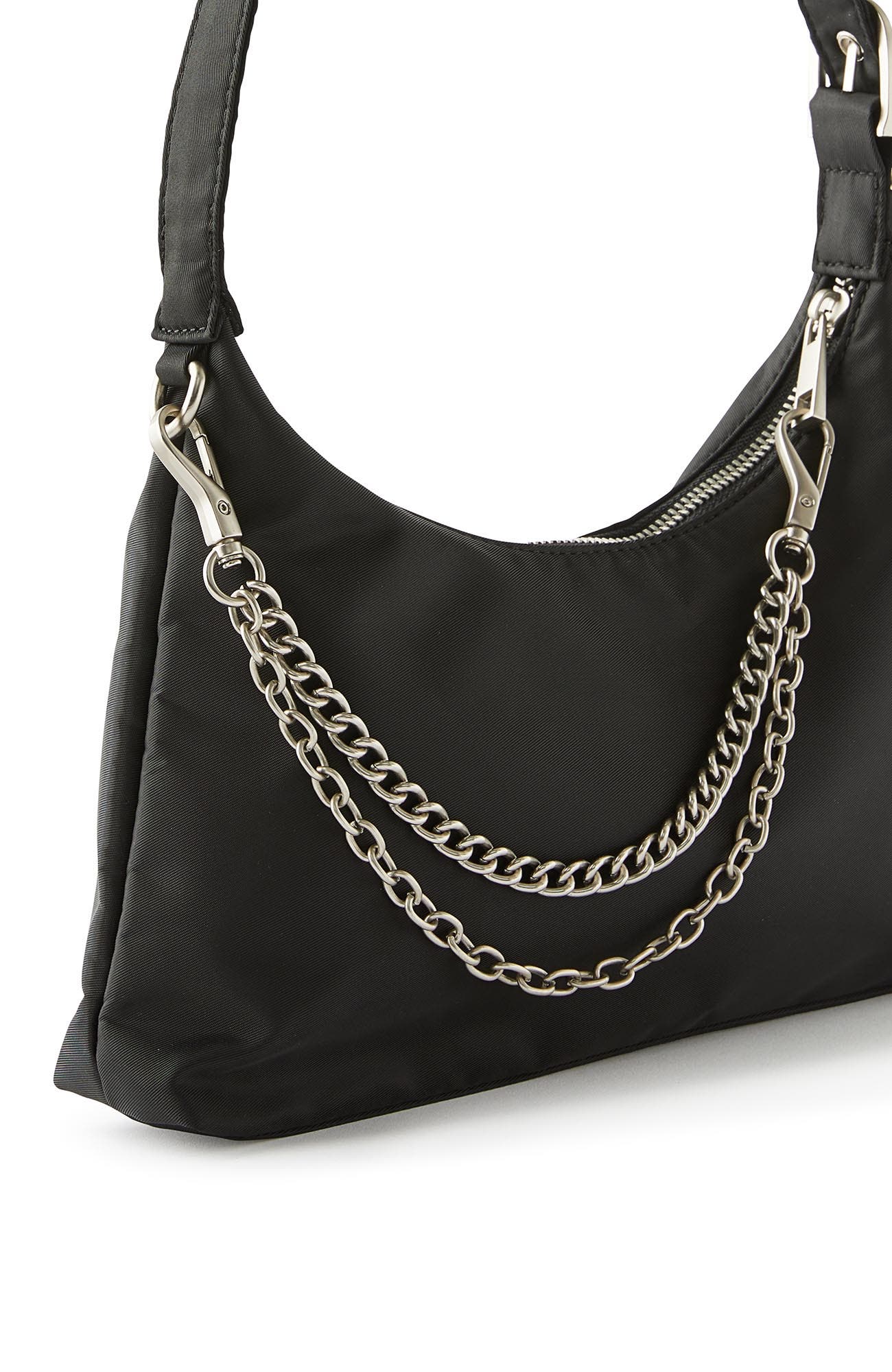 Cotton On Kai Chain Underarm Bag, Alternate, color, 