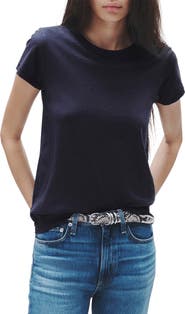 rag & bone The Slub Organic Pima Cotton T-Shirt