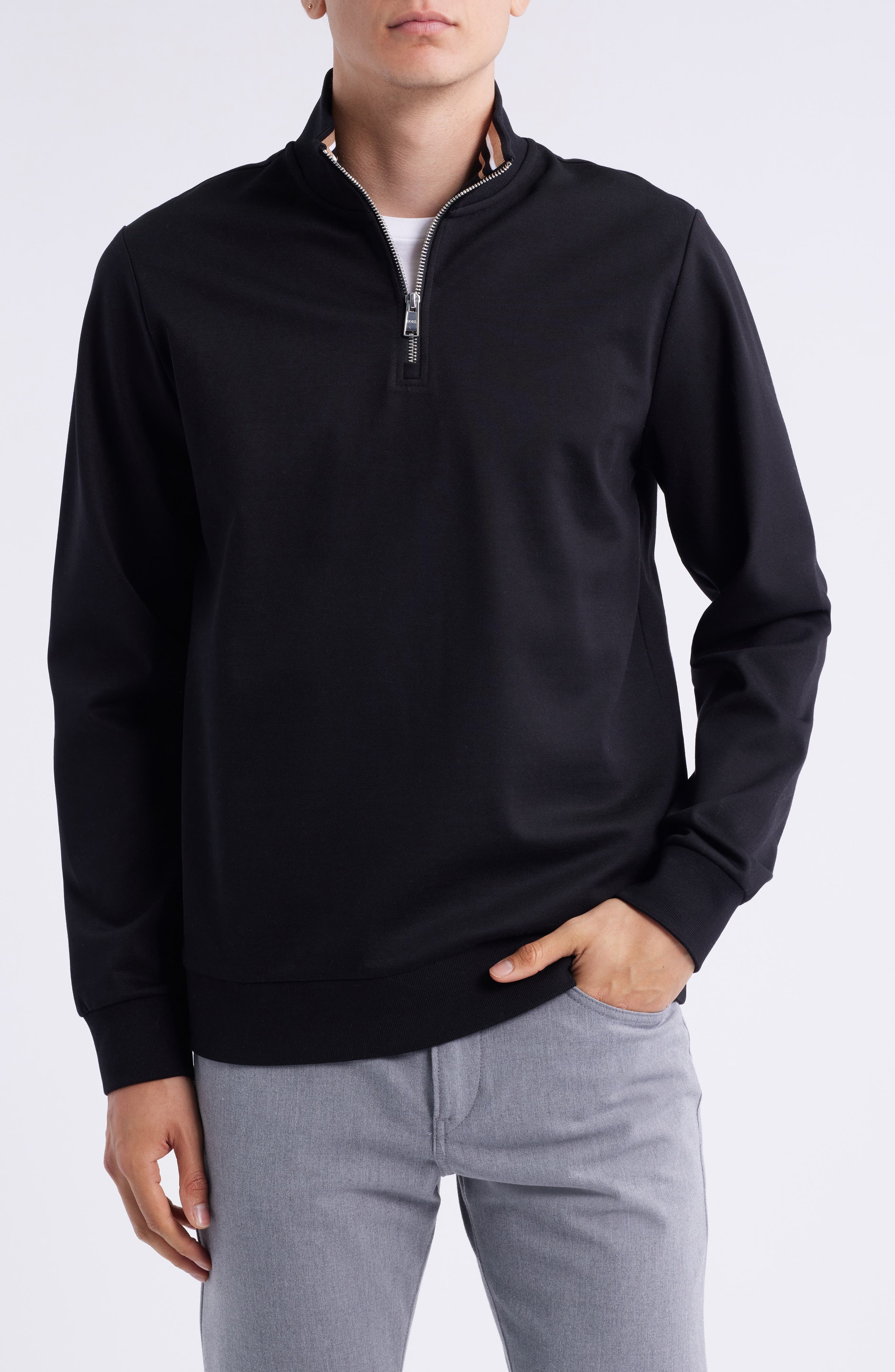 BOSS Stimmann Half Zip Top