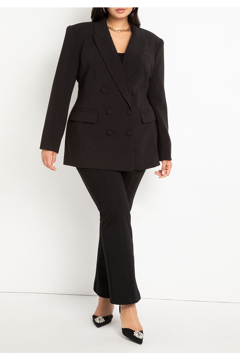 The Ultimate Stretch Flare Leg Pant, Alternate, color, BLACK