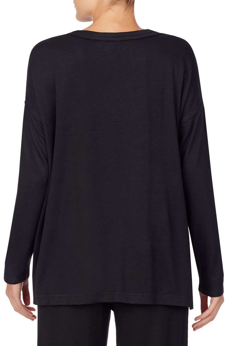 Donna Karan New York Long Sleeve Pajama T-Shirt, Alternate, color, 