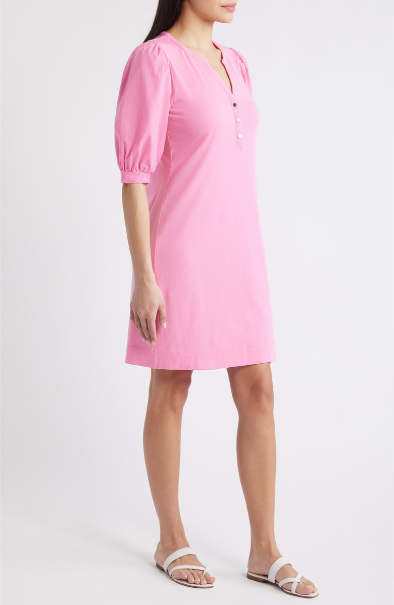 Lilly Pulitzer<sup>®</sup> Ronson Cotton Blend Mixed Media Dress, Alternate, color, Confetti Pink