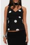 selected Black / White Polka