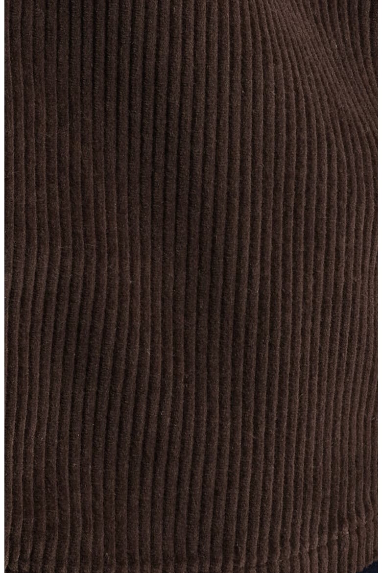 Hudson Perry Corduroy Snap-Up Overshirt, Alternate, color, METEORITE CORDUROY