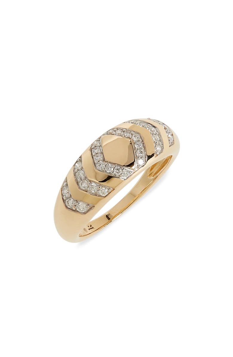 Kimai Lab Created Diamond Dome Ring, Main, color,