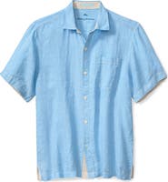 Tommy Bahama Paradise Breezer Short Sleeve Linen Button-Up Shirt