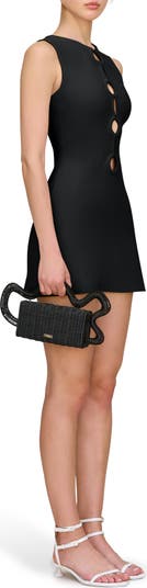 Hartley Mixed Cutout Minidress