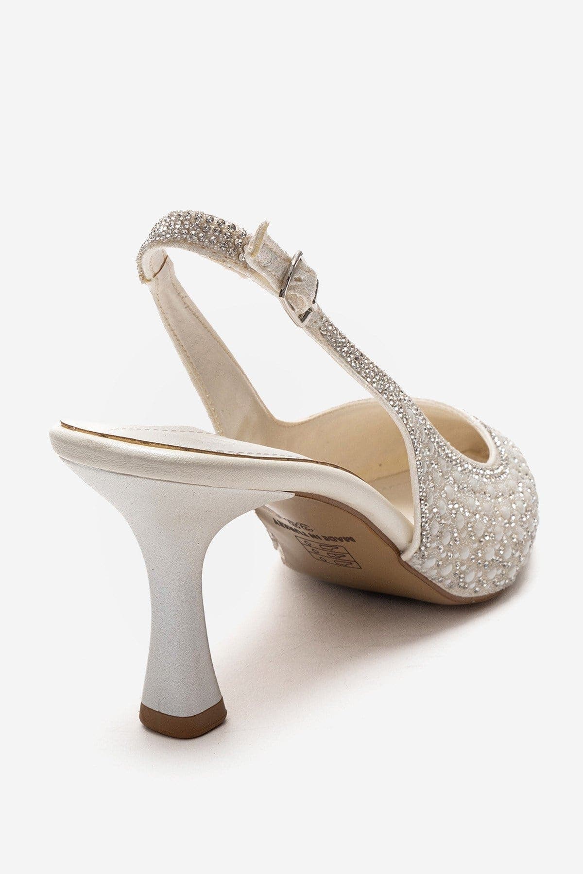 Prologue Shoes Linnea Stiletto Slingback Pump, Alternate, color, Ivory