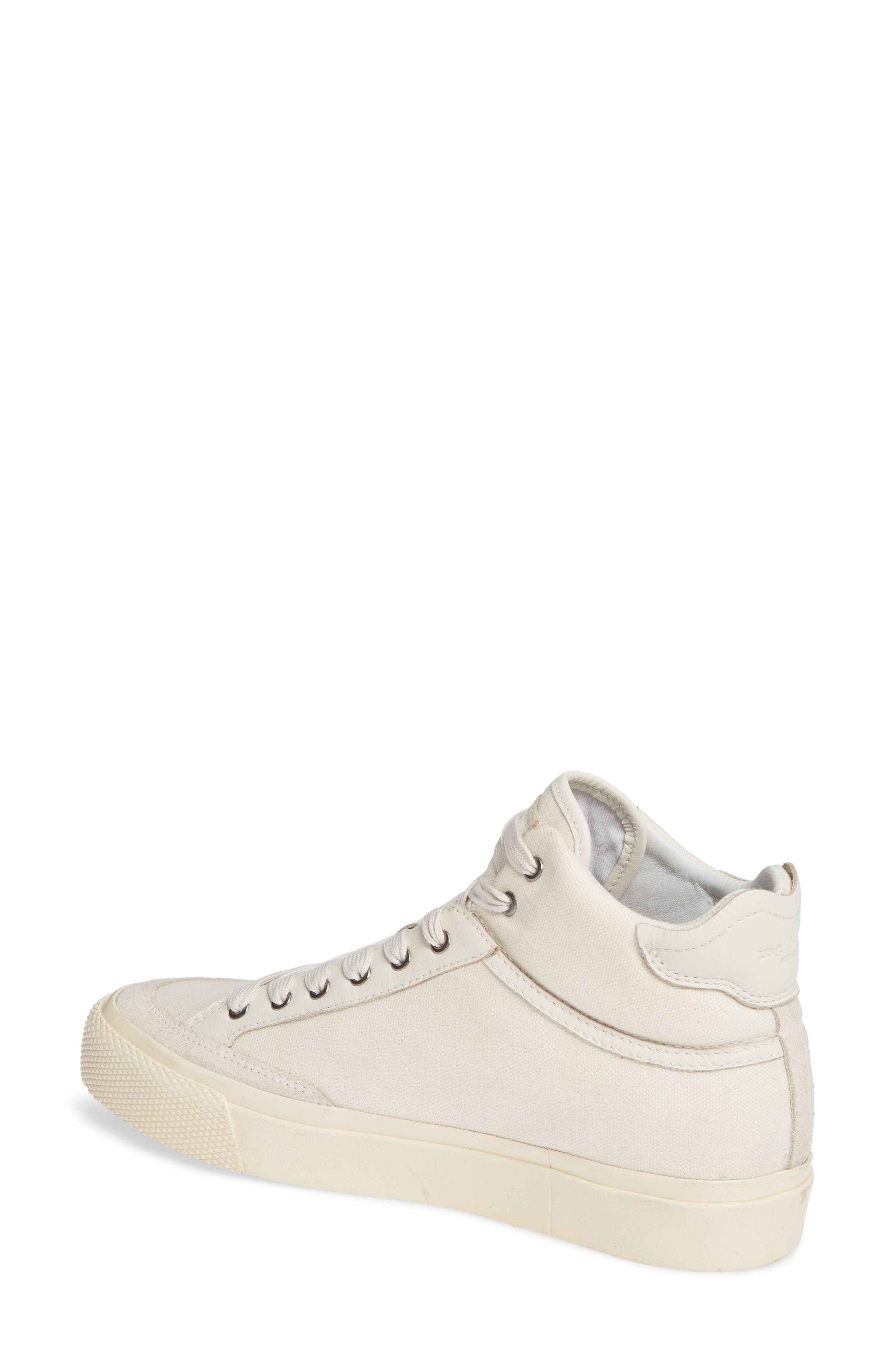 Army High Top Sneaker, Alternate, color, ECRU CANVAS