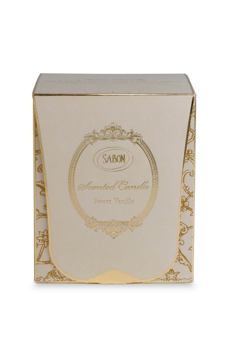 Candle Glass Sweet Vanilla, Alternate, color, Sweet Vanilla