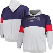 FANATICS Men's Fanatics Branded Navy/Red New Orleans Pelicans Big & Tall Pullover Hoodie